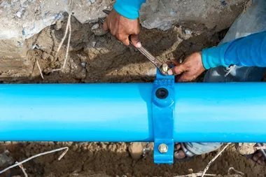 Kalama Trenchless Water Main Installation